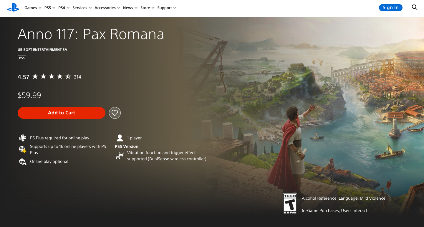 Purchase the game via PlayStation store (Image via PlayStation Store)