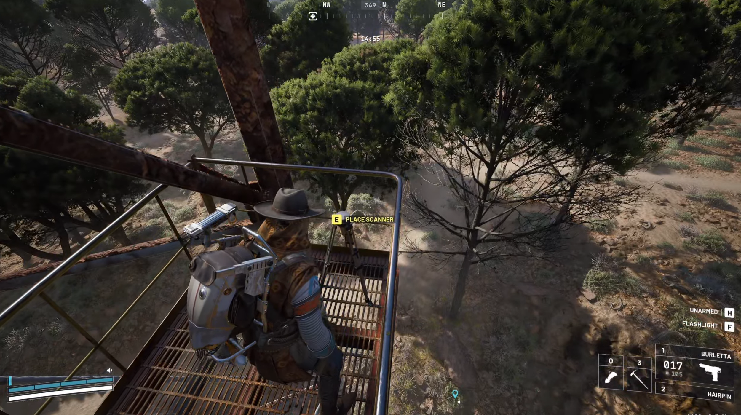 Note: Install the LIDAR scanner in Spaceport (Image via Embark Studios)