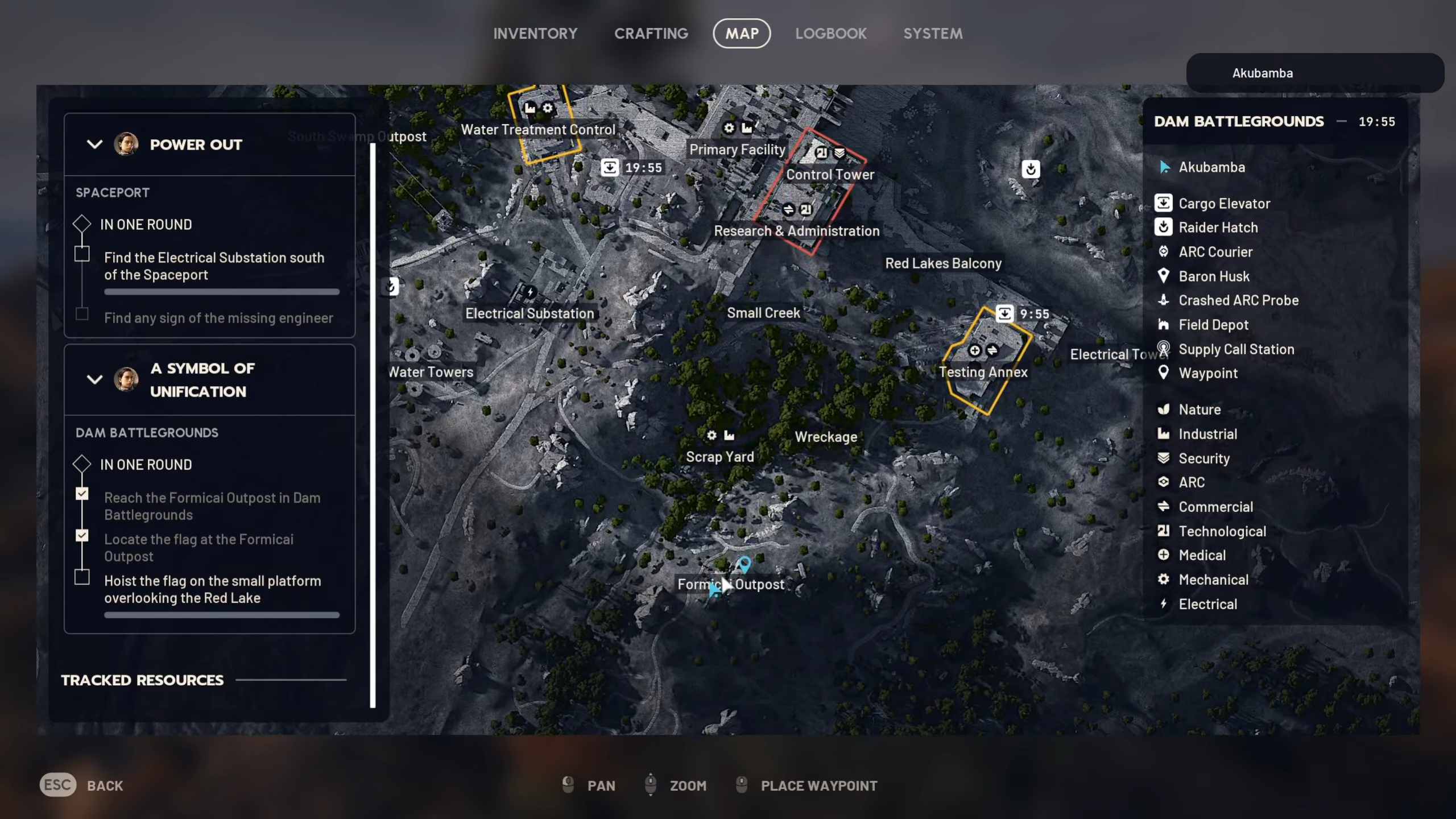 Reach the Formical Outpost in Dam Battlegrounds (Image via Embark Studios)