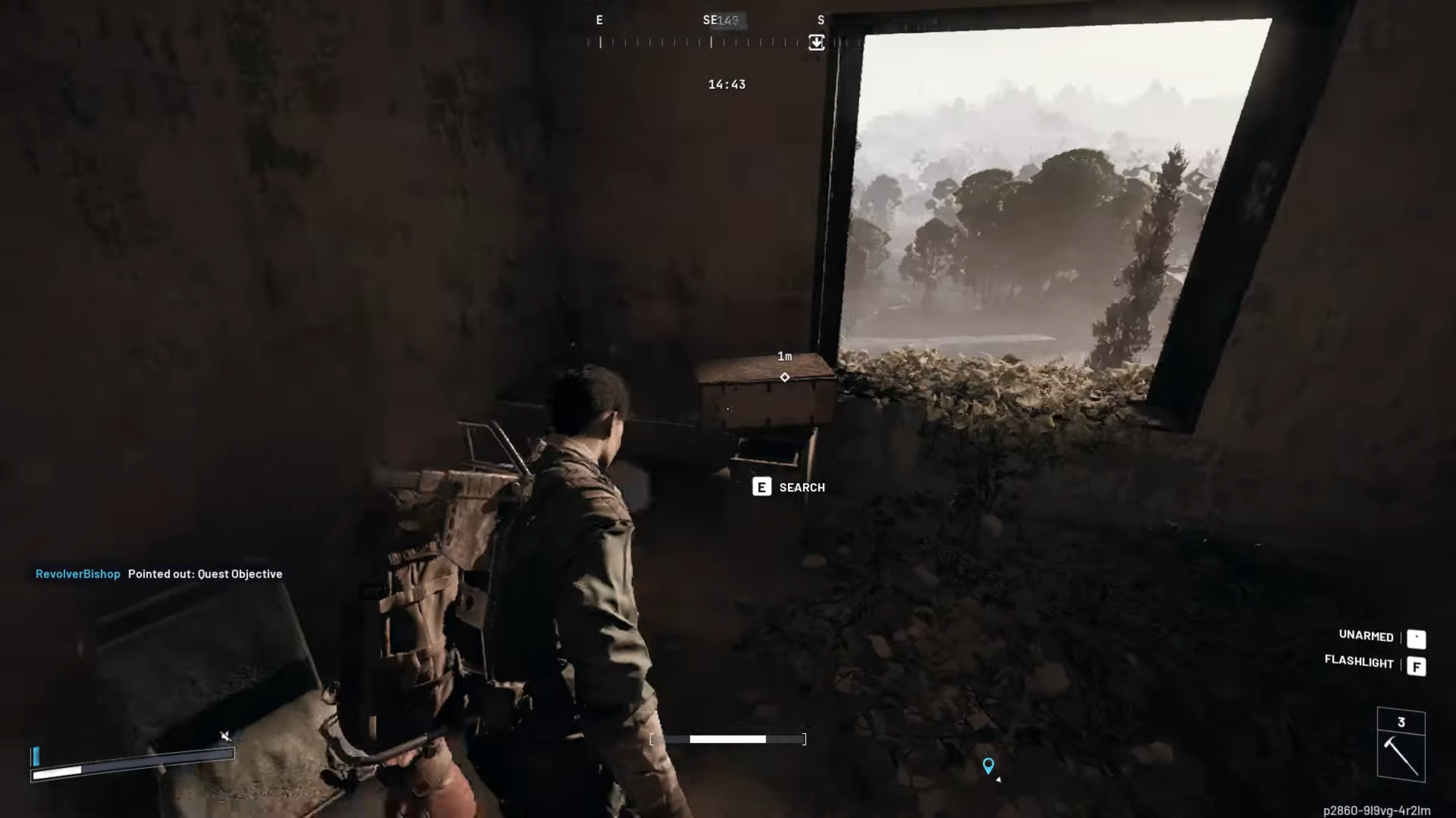 Find the box on the top floor of the building (Image via Embark Studios)