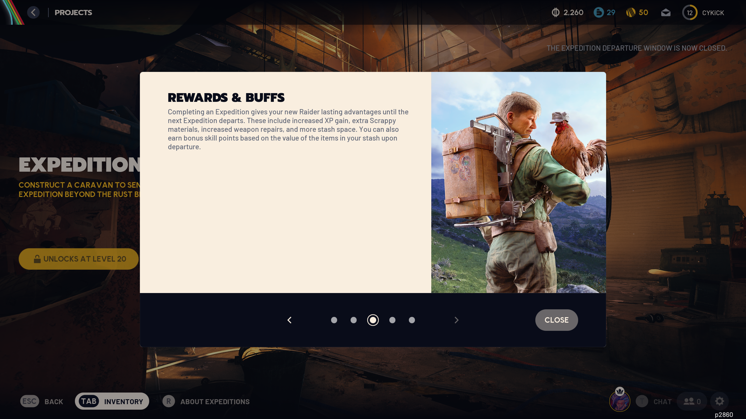 Raider Buffs and Rewards (Image via Embark Studios)