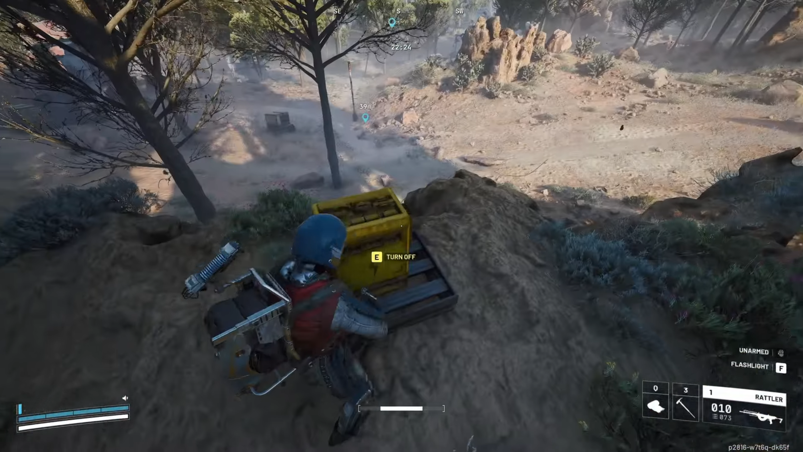 Turn off Battery 1 (Image via Embark Studios)