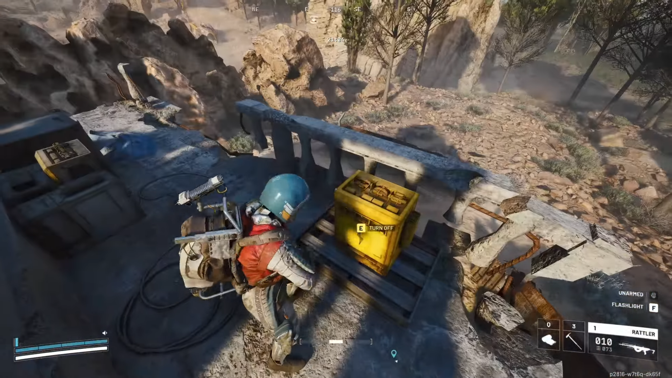 Turn off Battery 2 (Image via Embark Studios)