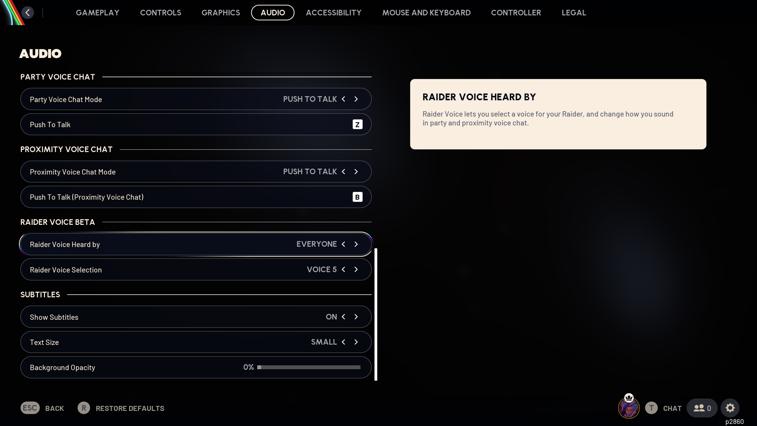 How to use the voice changer feature in Arc Raiders (Image via Embark Studios)