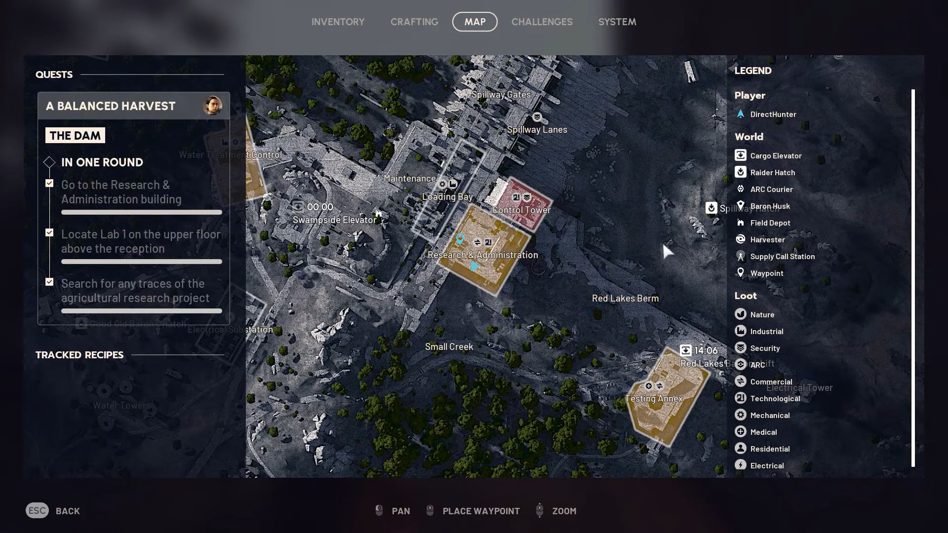 Location of the Research & Administration building in Arc Raiders (Image via Embark Studios | Youtube/@Nickko Kimiko)