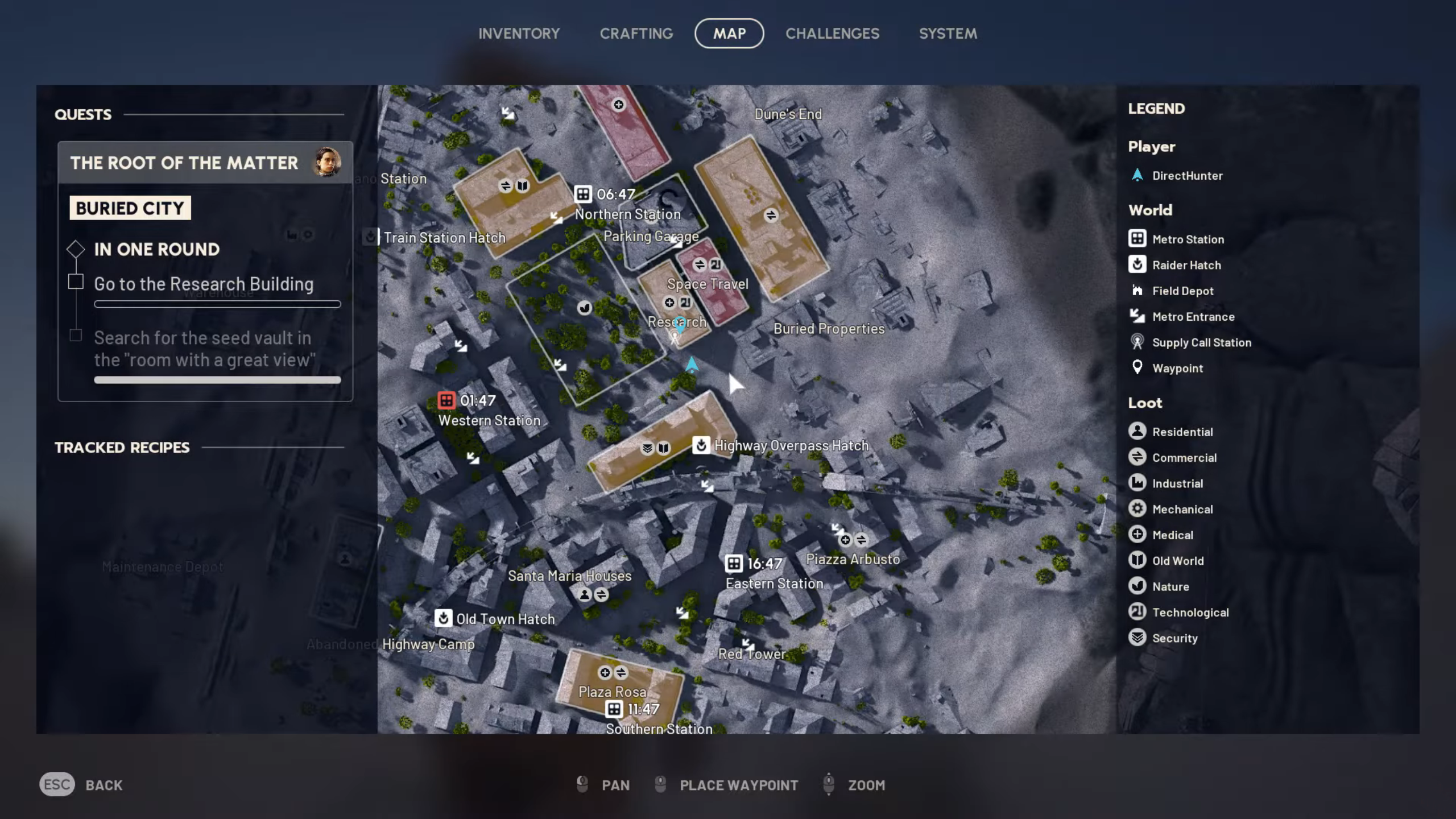 Head to the Research Building in Buried City (Image via Embark Studios)