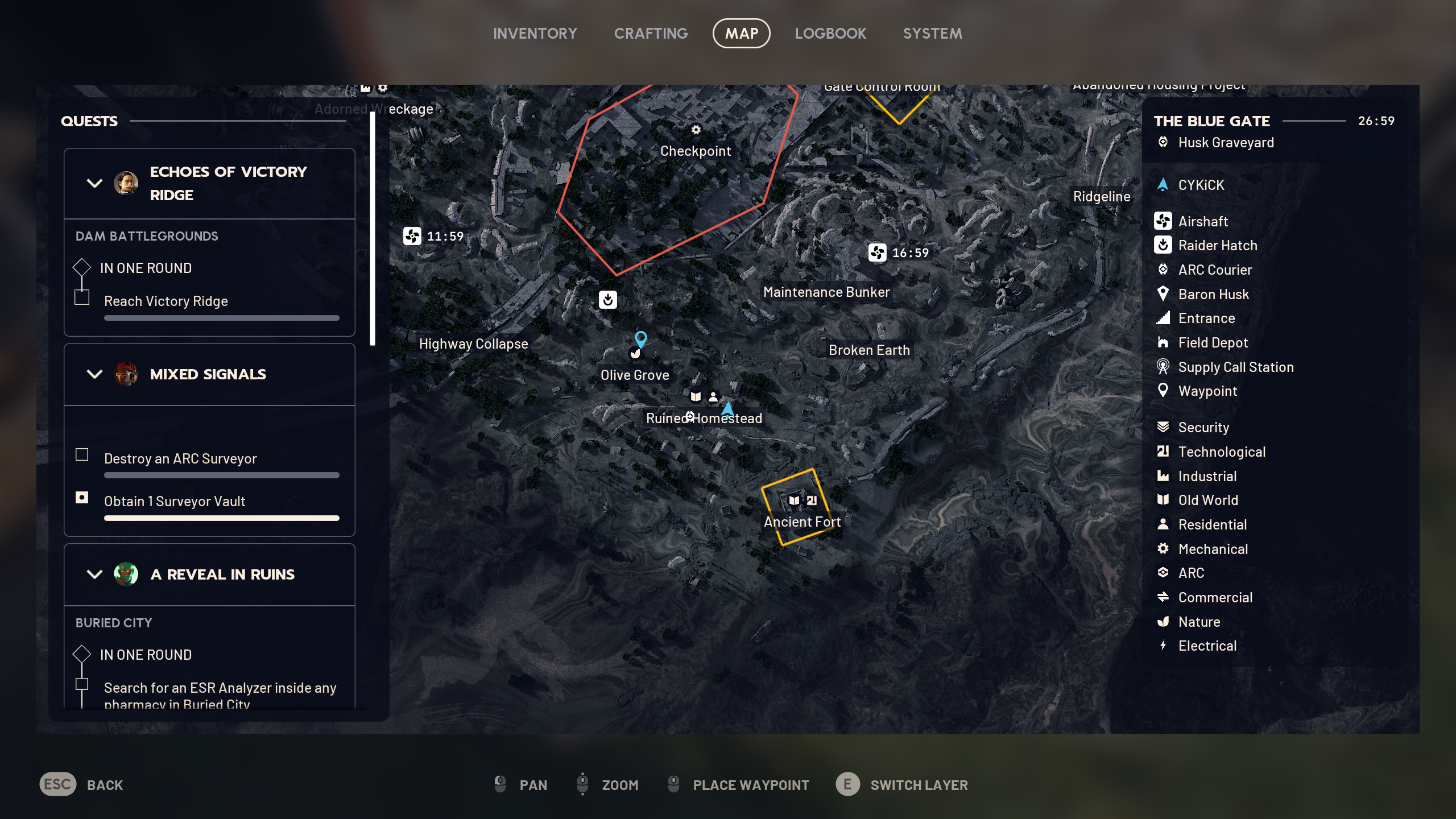 Head to the Ruined Homestead in the Blue Gate map (Image via Embark Studios)