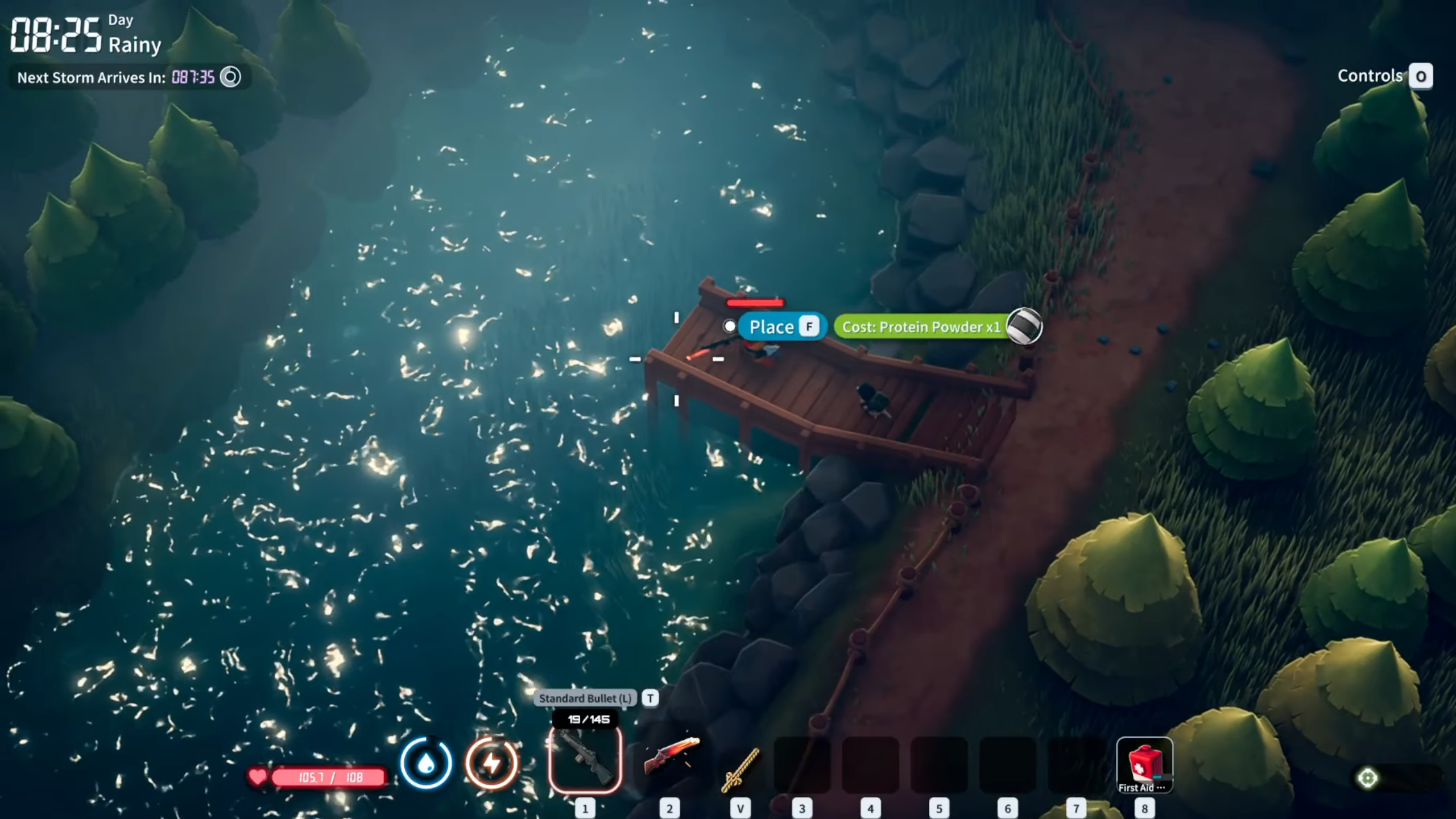 Head to the edge of the pier (Image via bilibili)