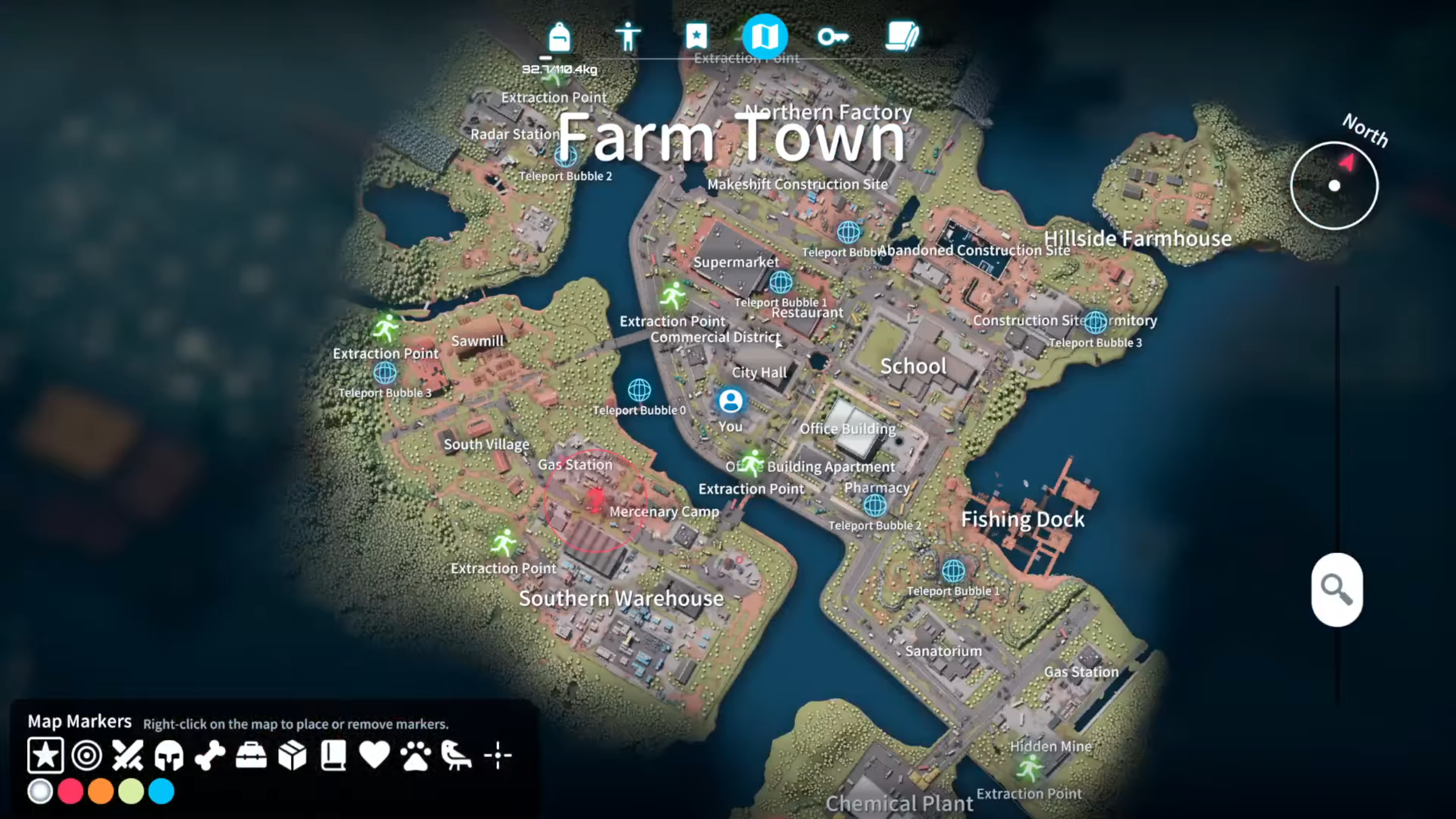 Statue location on map (Image via bilibili)