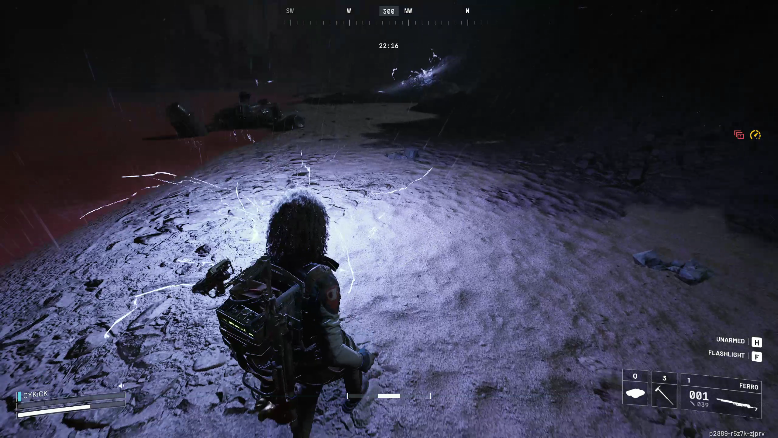 Avoid the sparks emitting from the ground (Image via Embark Studios)Avoid the sparks emitting from the ground (Image via Embark Studios)