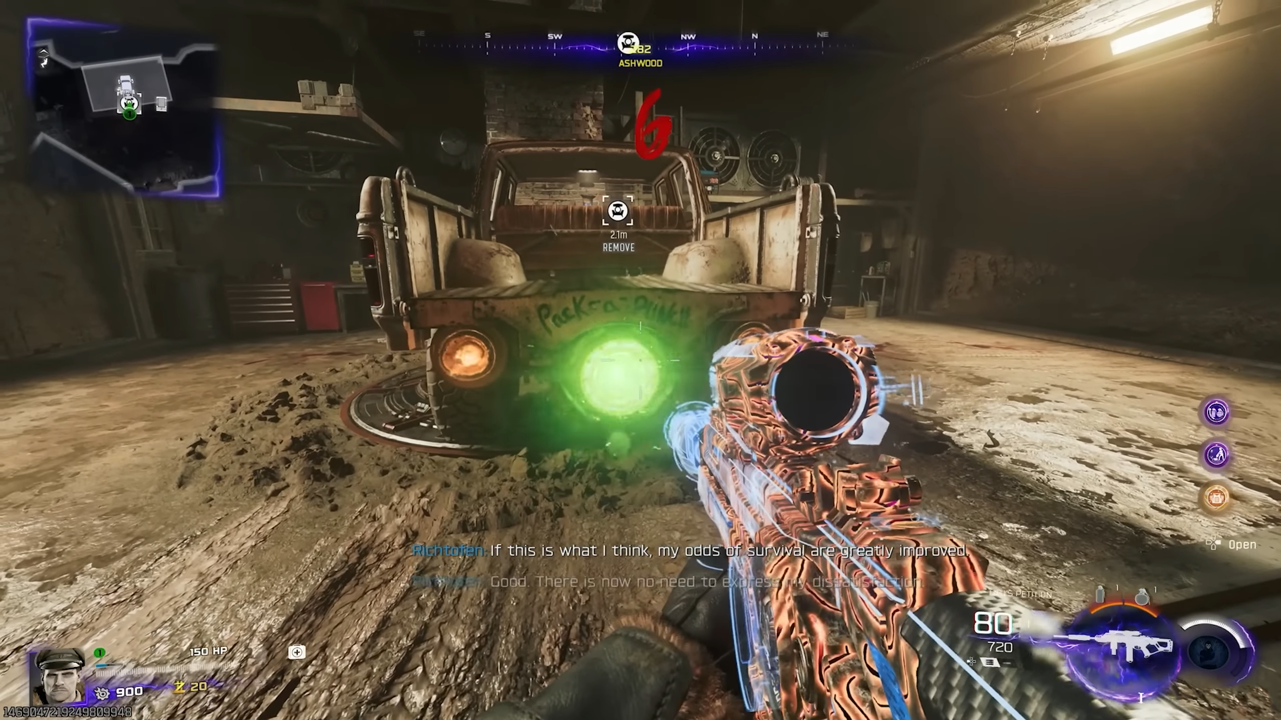 Add the Pack-a-Punch to Ol' Tessie (Image via Activision)