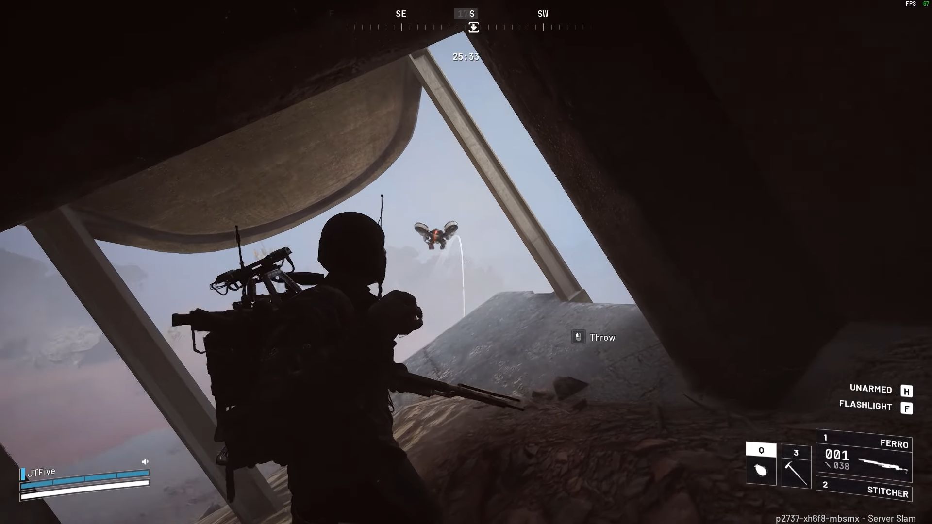 Aim your grenades properly to take the ARC enemies (Image via Embark Studios | @JudgeTwoFive/Youtube)