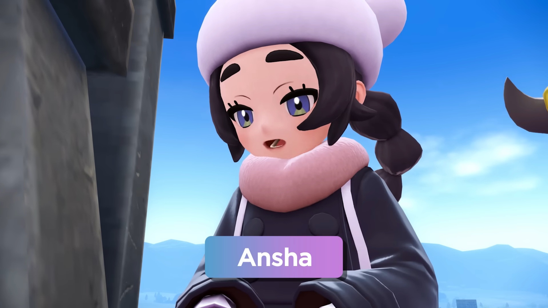 The mysterious child Ansha has a close bond with Hoopa (Image via The Pokemon Company)