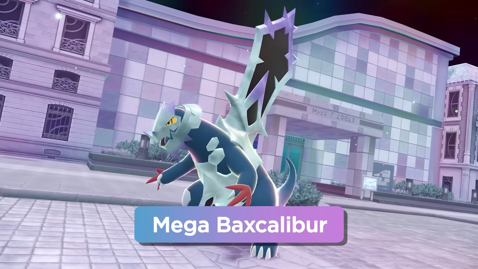 Baxcalibur is the first Pokemon from Generation IX to get a Mega Evolution (Image via The Pokemon Company)