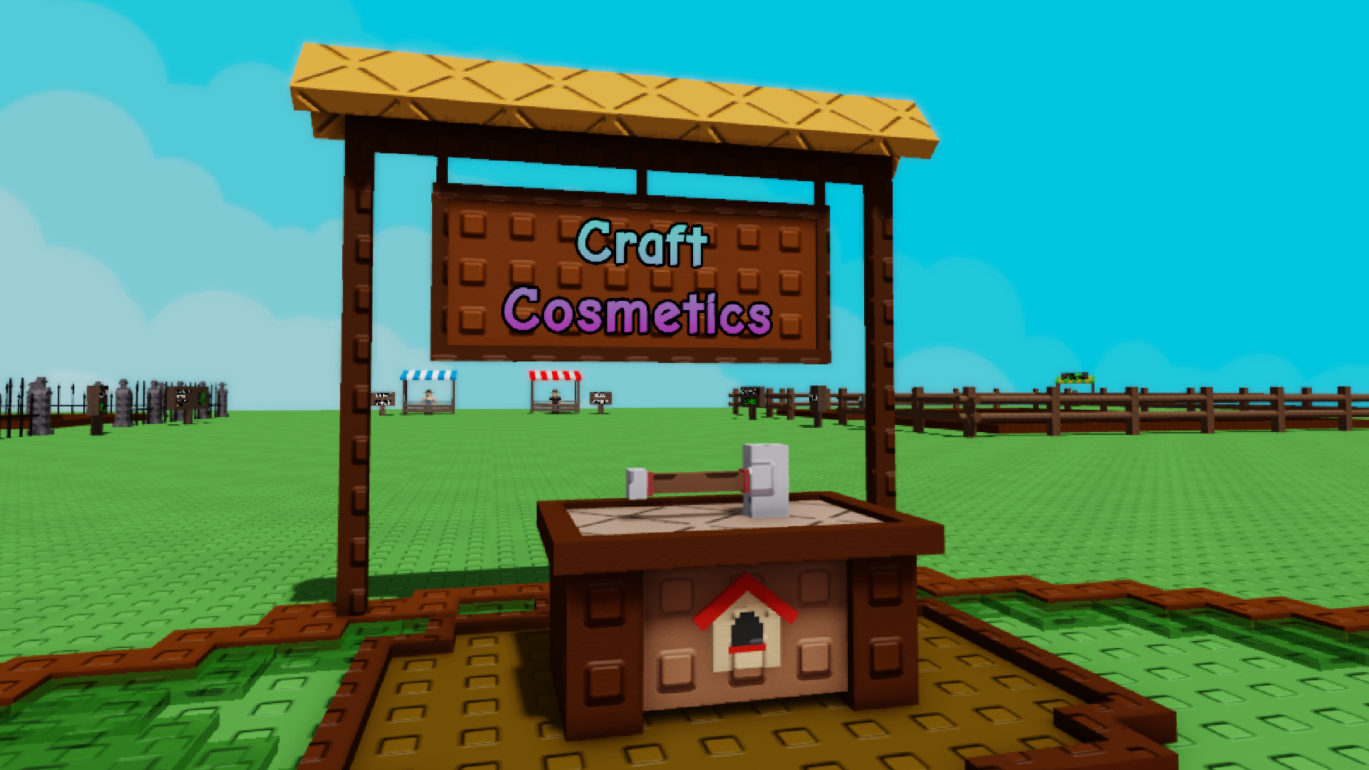 Smithing Event Cosmetics Crafting Table (Image via Roblox Corporation)