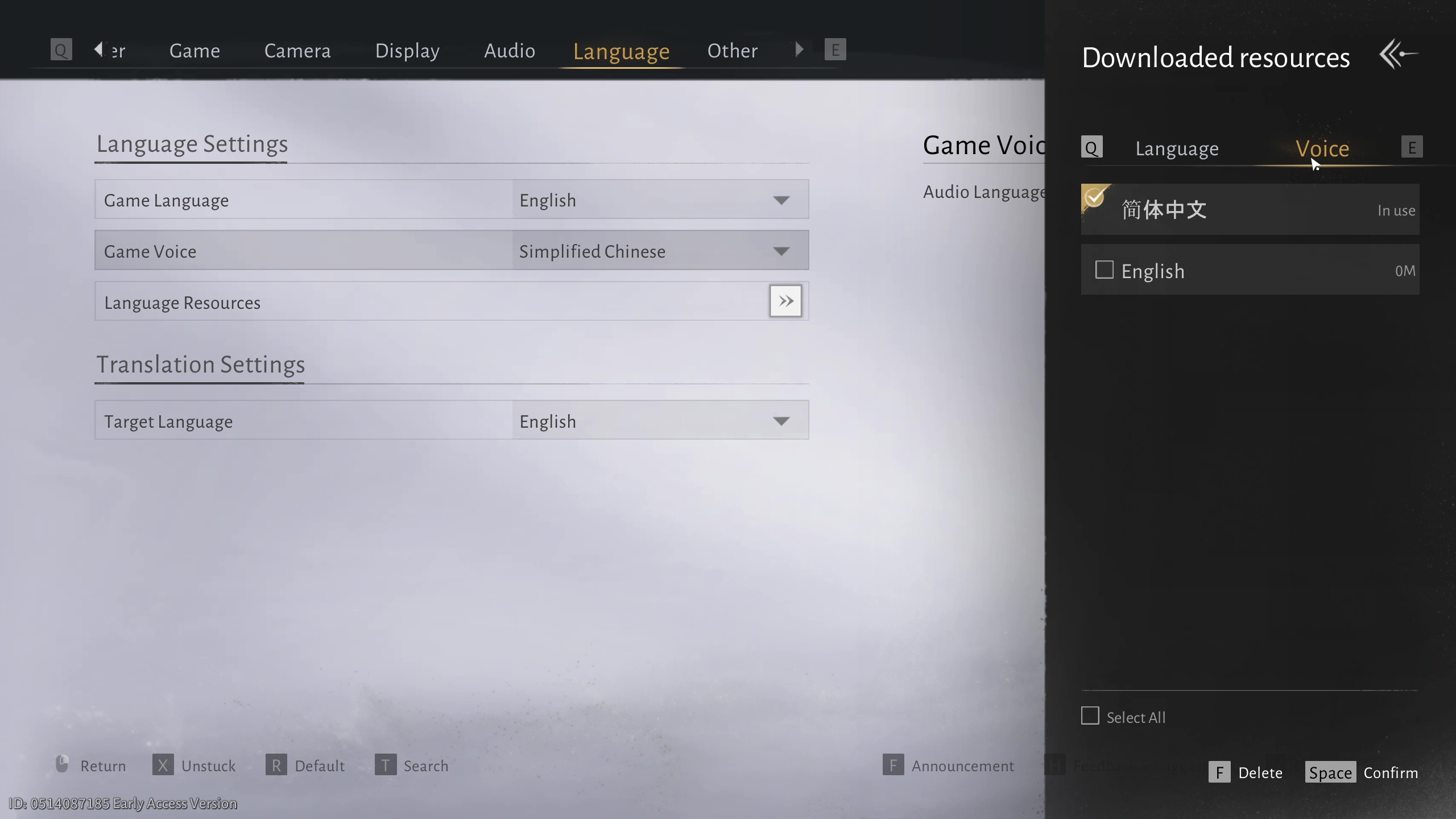 Swap Voice Language and Restart the Game to fix the character voice not working error in Where Winds Meet.