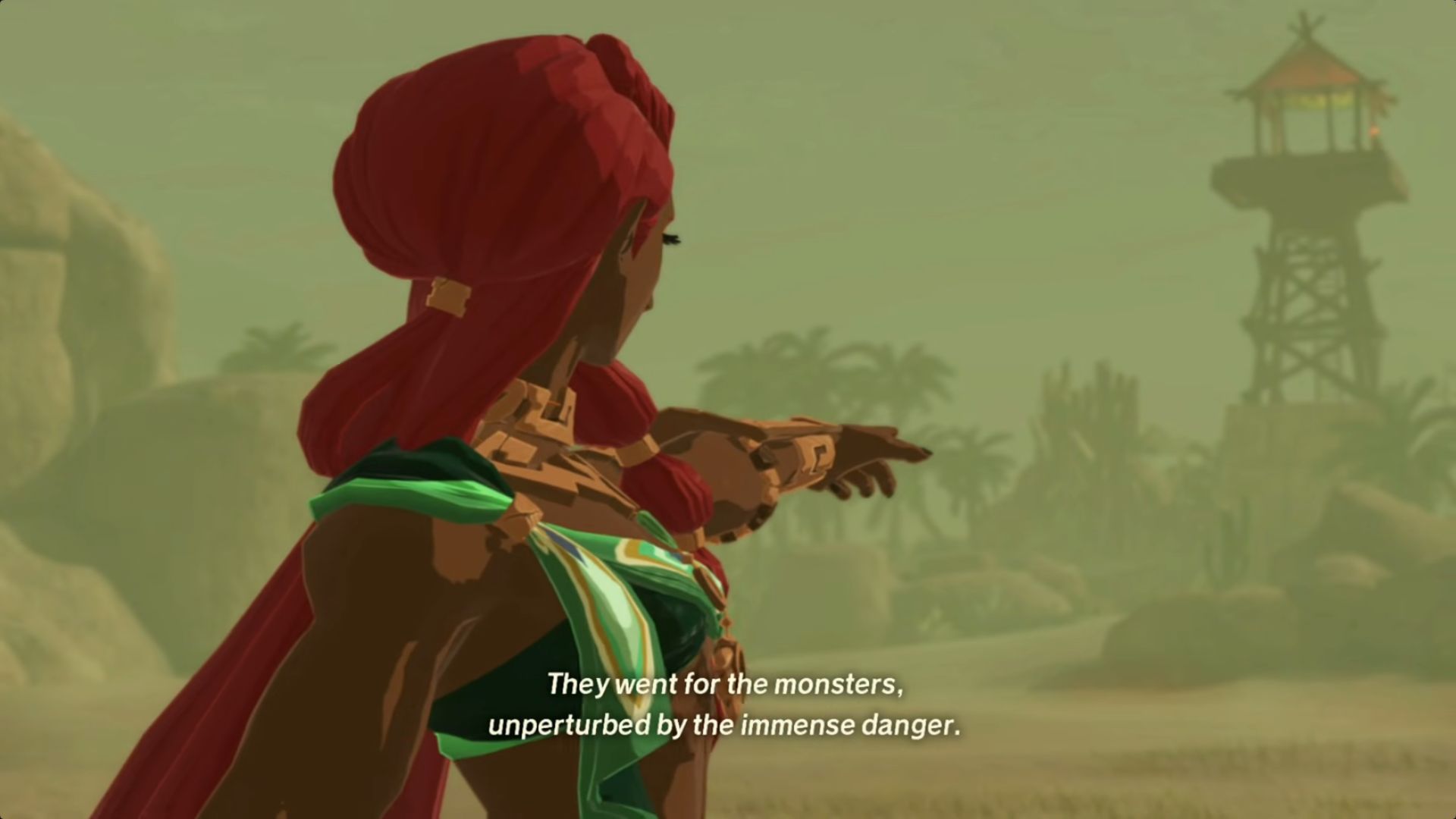 Terror of the Sands Quest in Hyrule Warriors Age of Imprisonment - Head Toward the Mysterious Construct’s Location