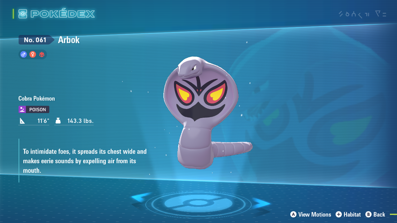 The best Arbok build for PvP and PvE (Image via The Pokemon Company)