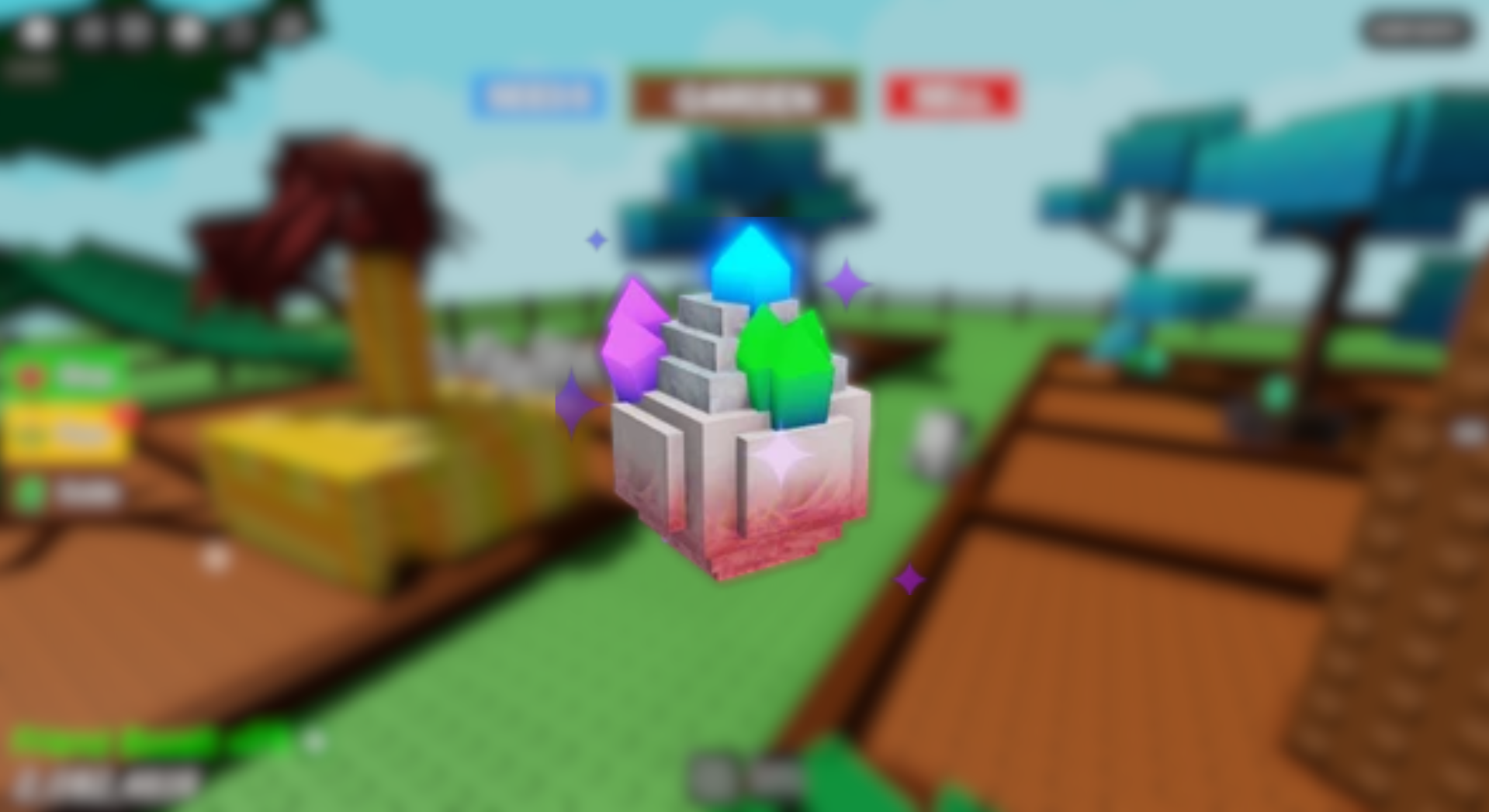 The Gem Egg in Grow a Garden (Image via Roblox Corporation)