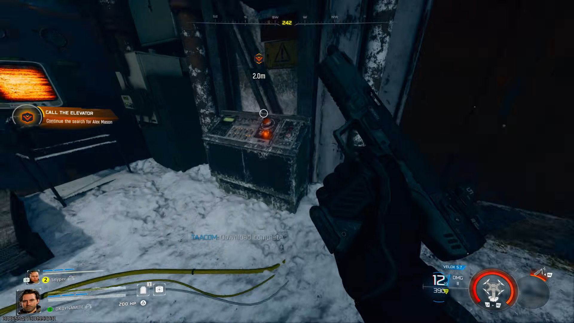 Suppression Black ops 7 Elevator Button