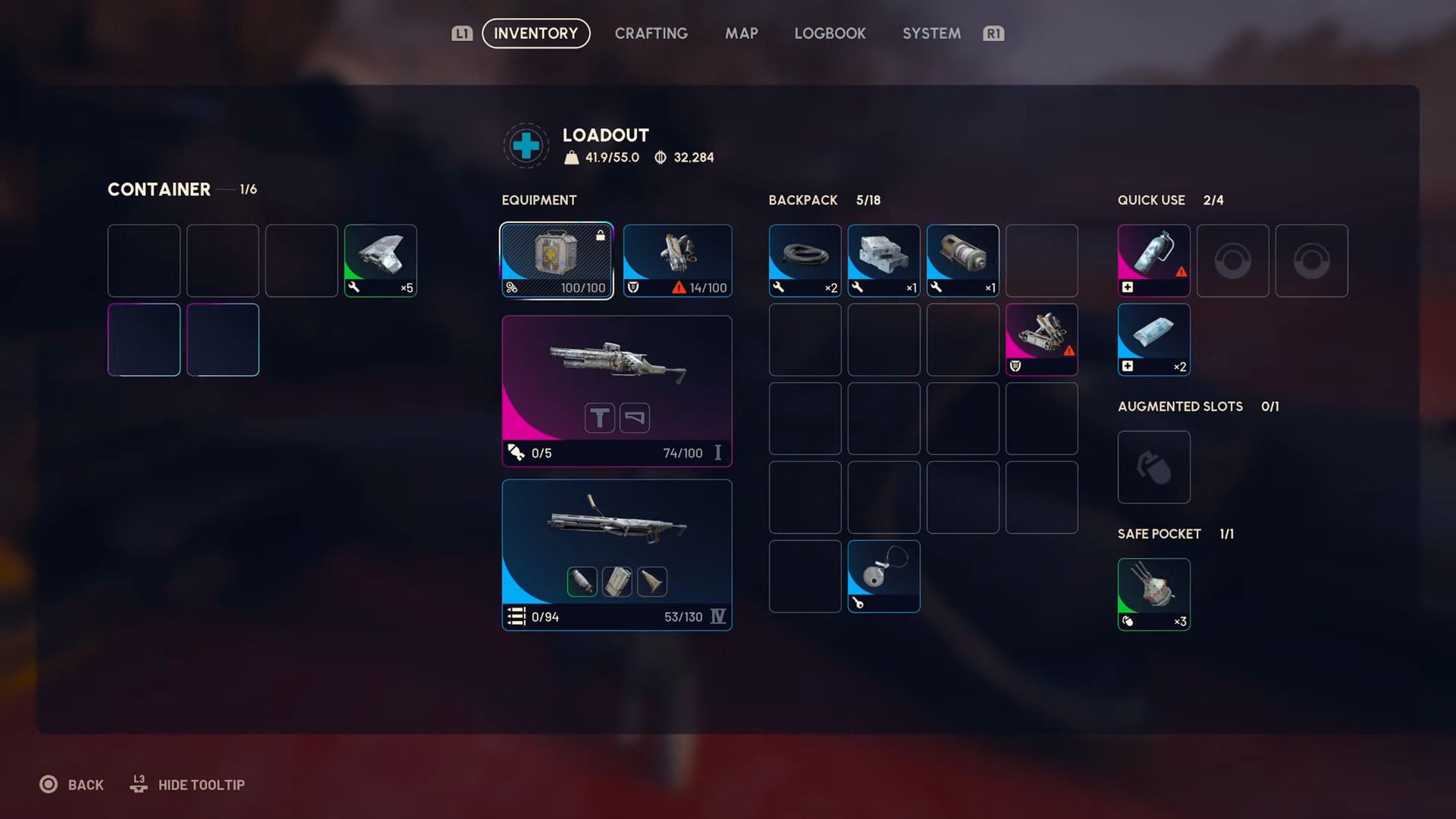 Loadout for the Boss