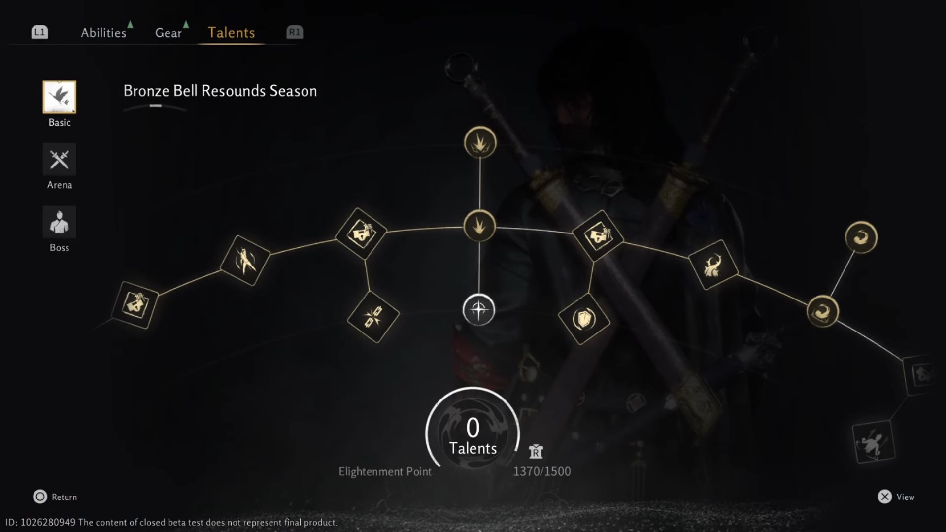 List of Talent Types in Where Winds Meet