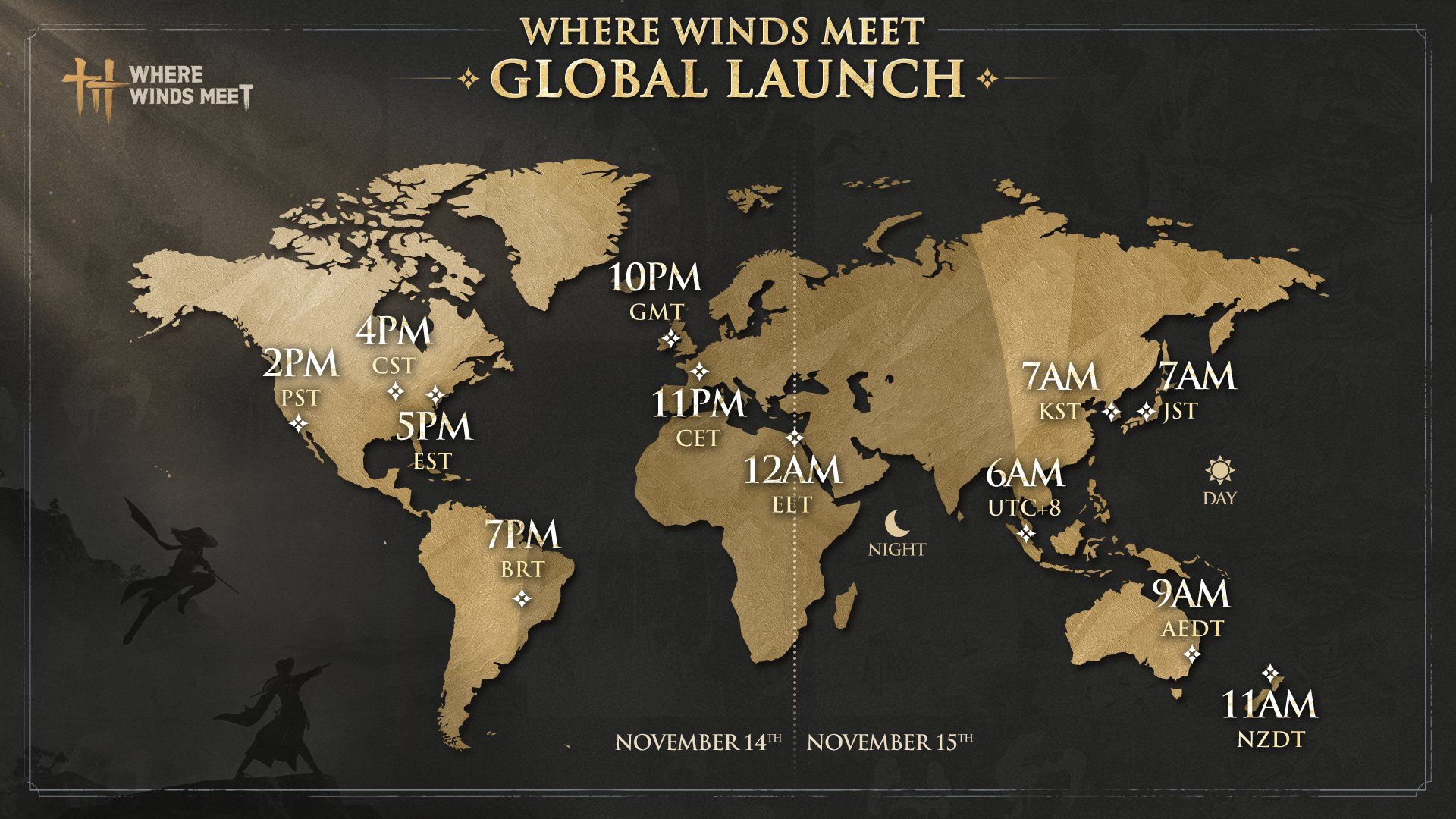 When Does Where Winds Meet Release