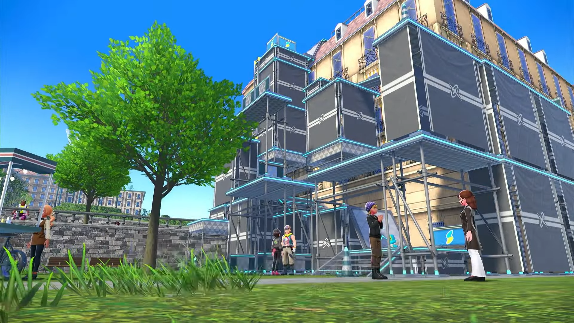 You will have to tackle scaffoldings and structure as a part of the mandatory parkour in Pokemon Legends Z-A.