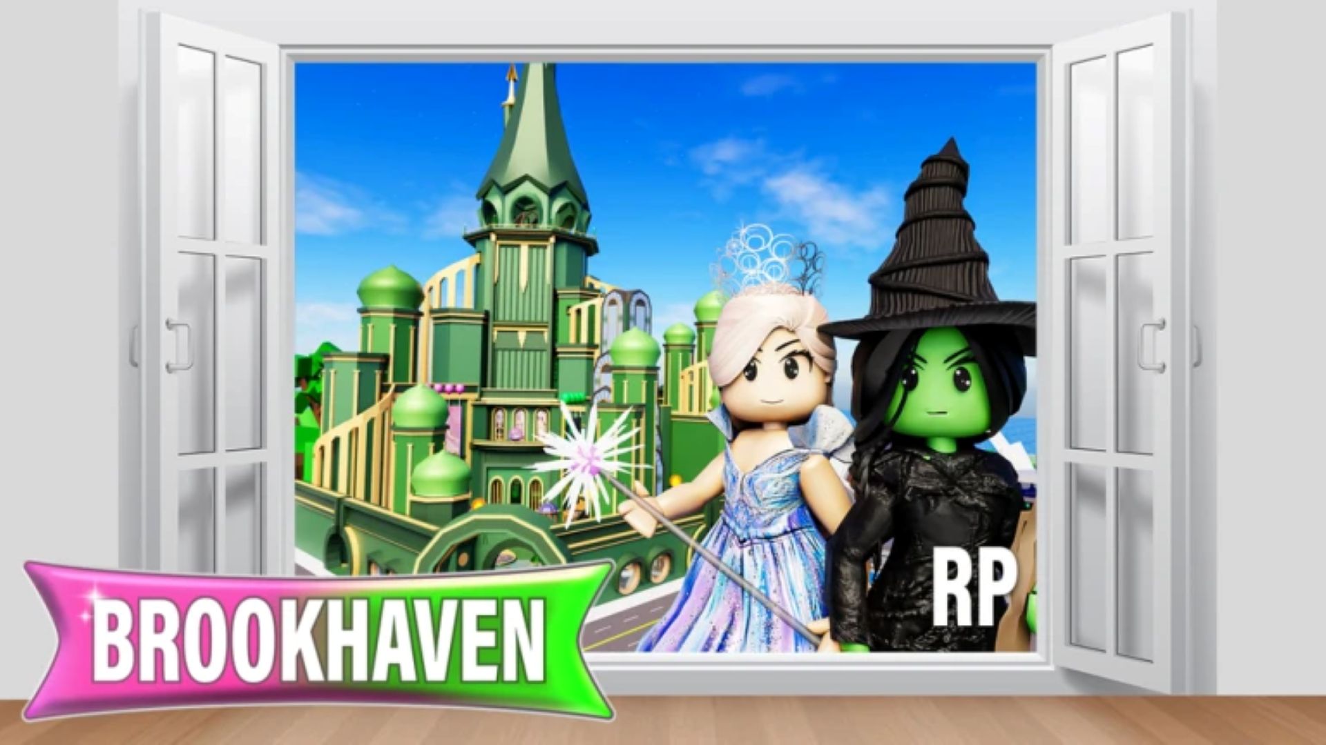 The Wicked for Good update in Brookhaven RP (Image via Roblox Corporation)