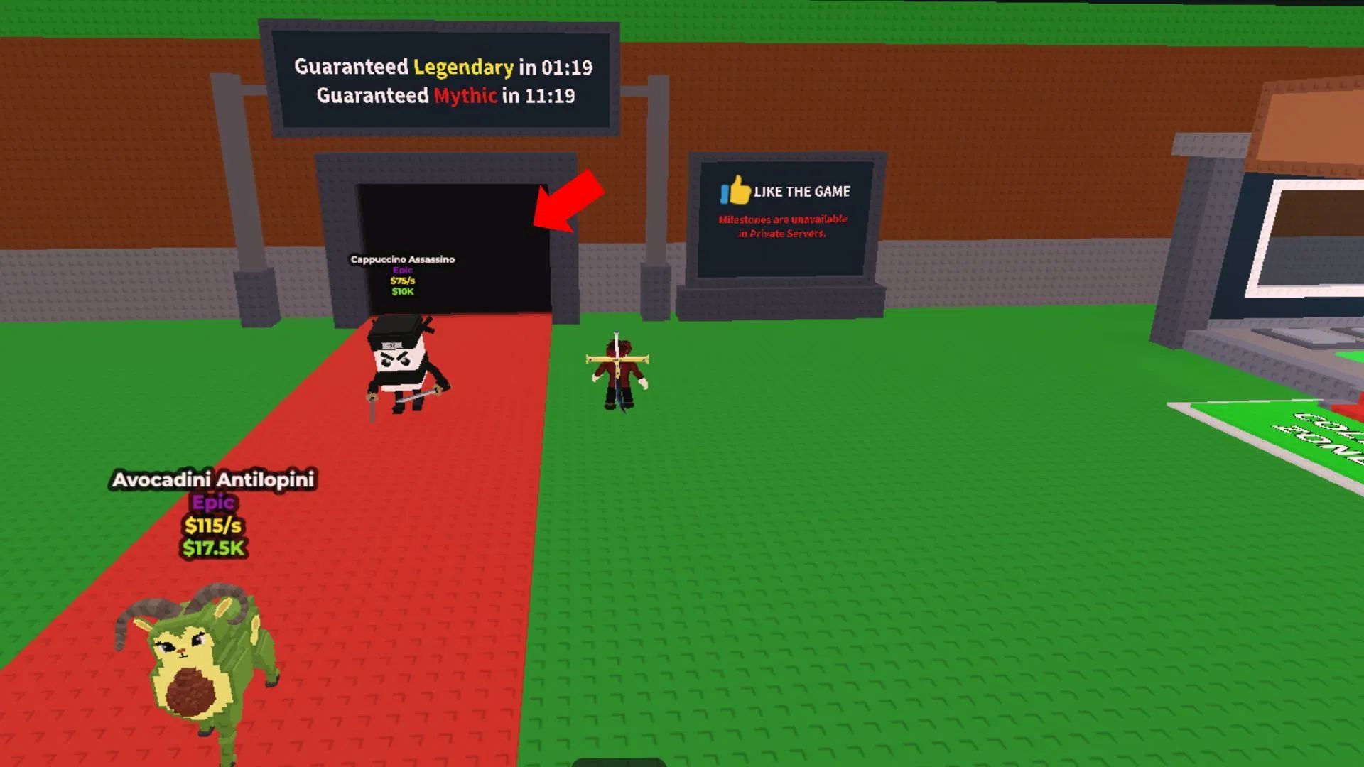 This secret unit can be obtained through performing the right ritual (Image via Roblox Corporation)