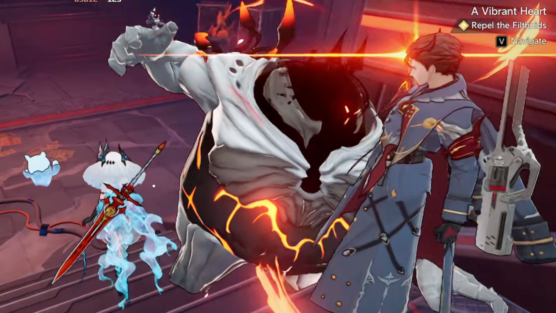 You will find several Filthoids blocking your path. (Image via Hero Games)