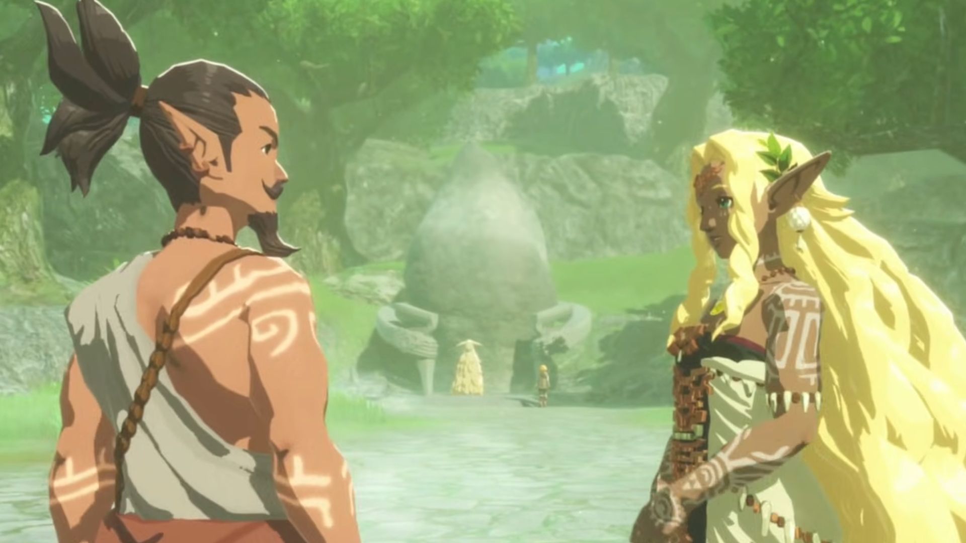 To the Great Plateau is your first mission in the game. (Image via Nintendo, Koei Tecmo)