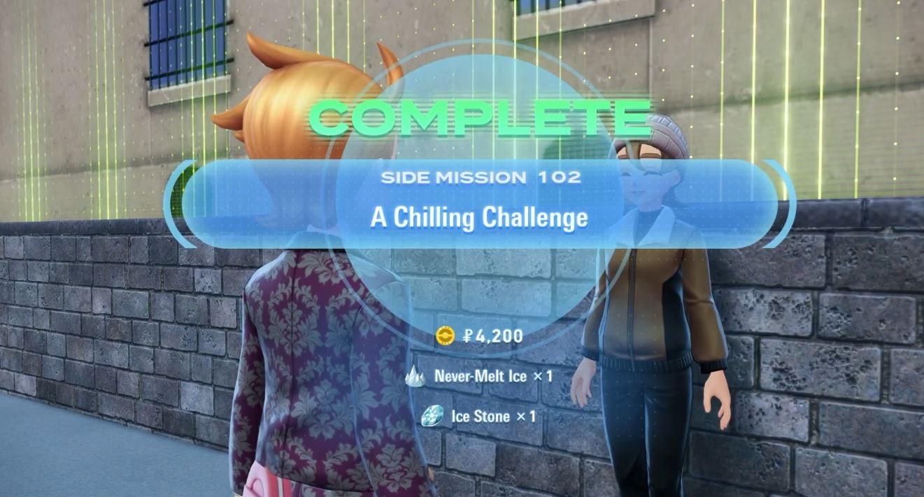 Complete
A Chilling Challenge side quest