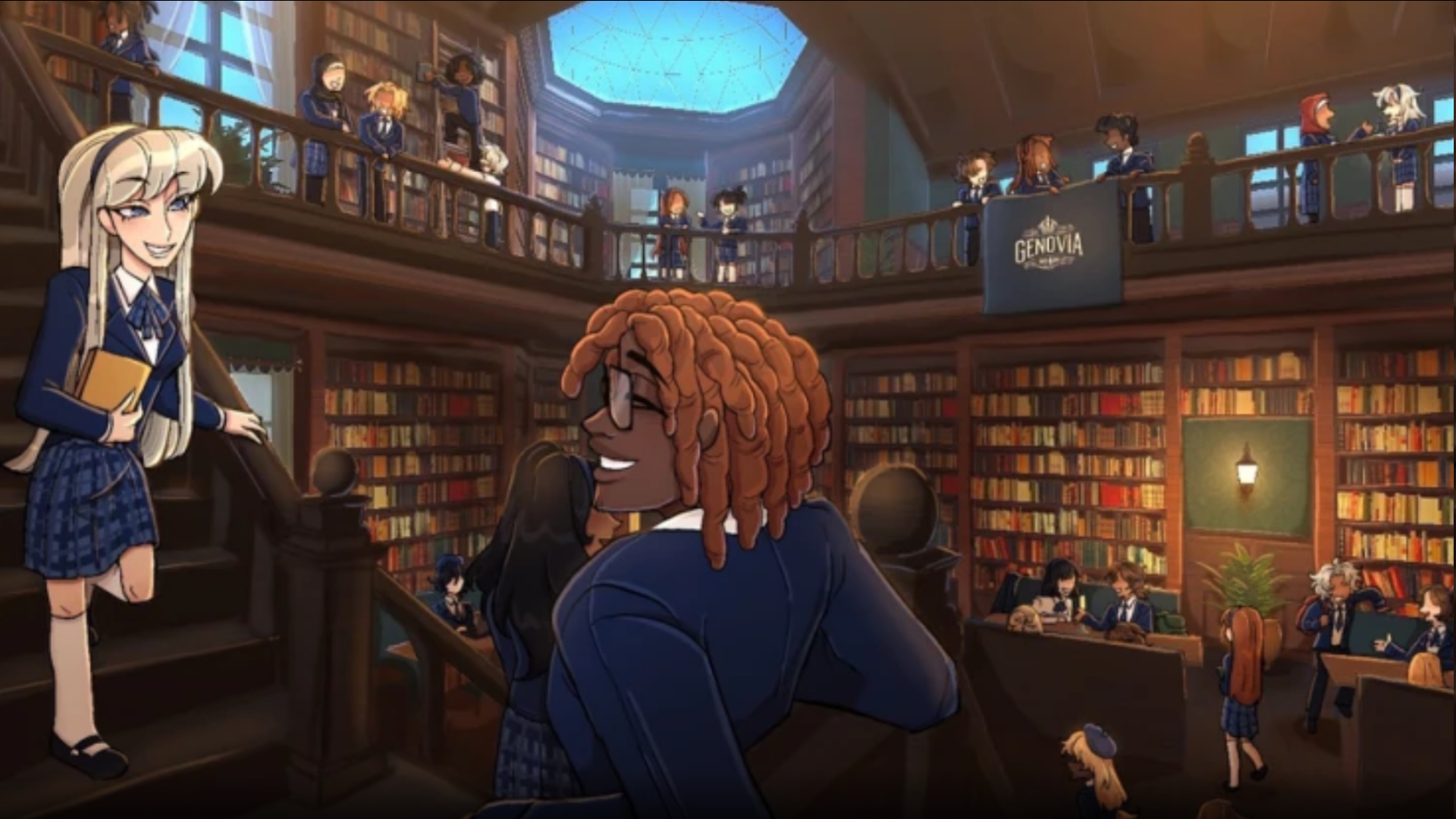 A featured image from Genovia High in Roblox