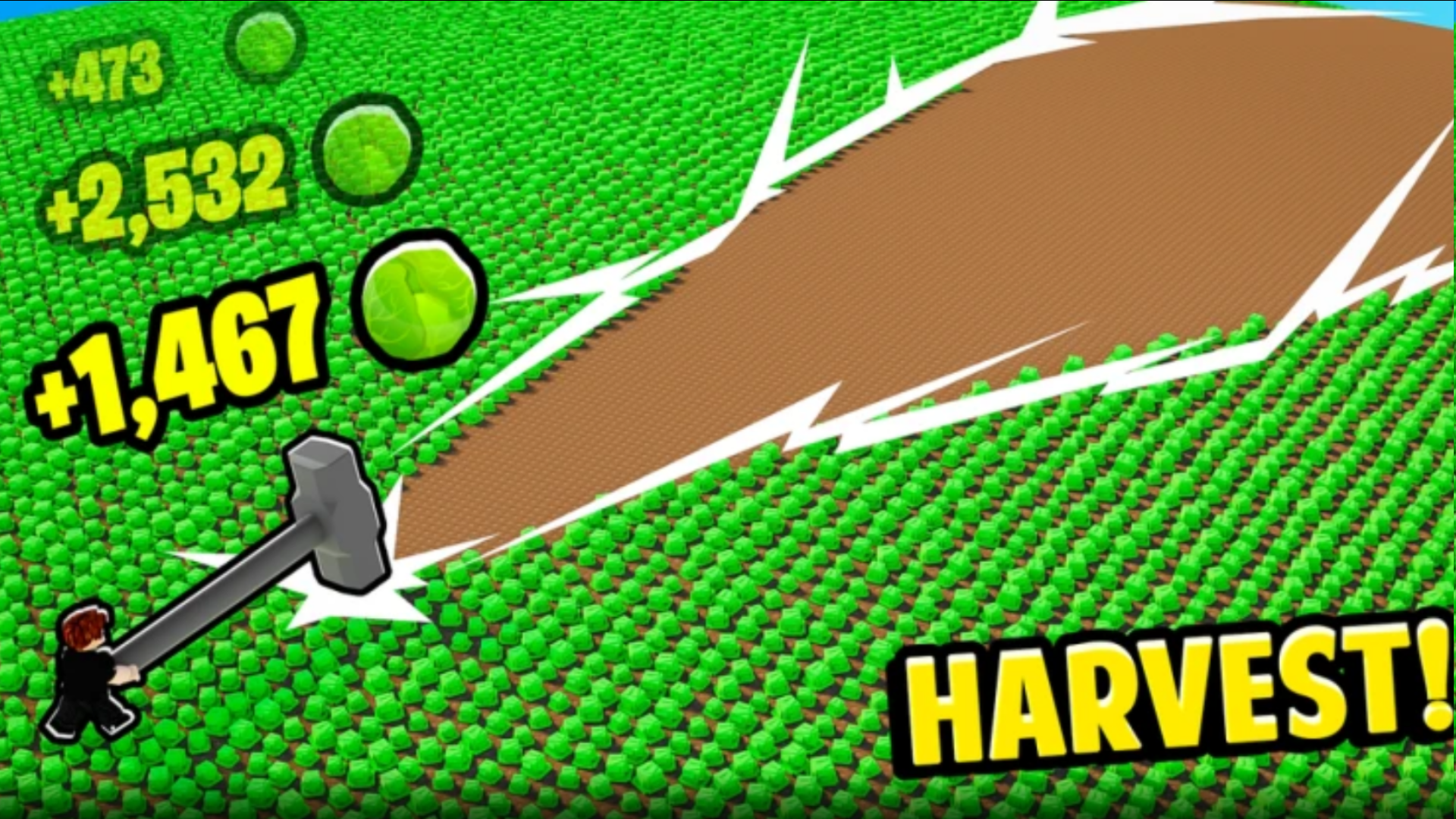 A featured image from Cut a Garden in Roblox