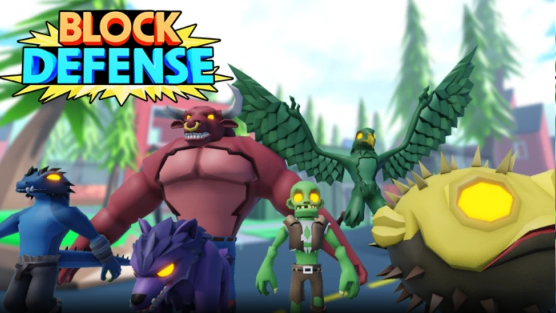 A featured image from Block Defense Alpha in Roblox