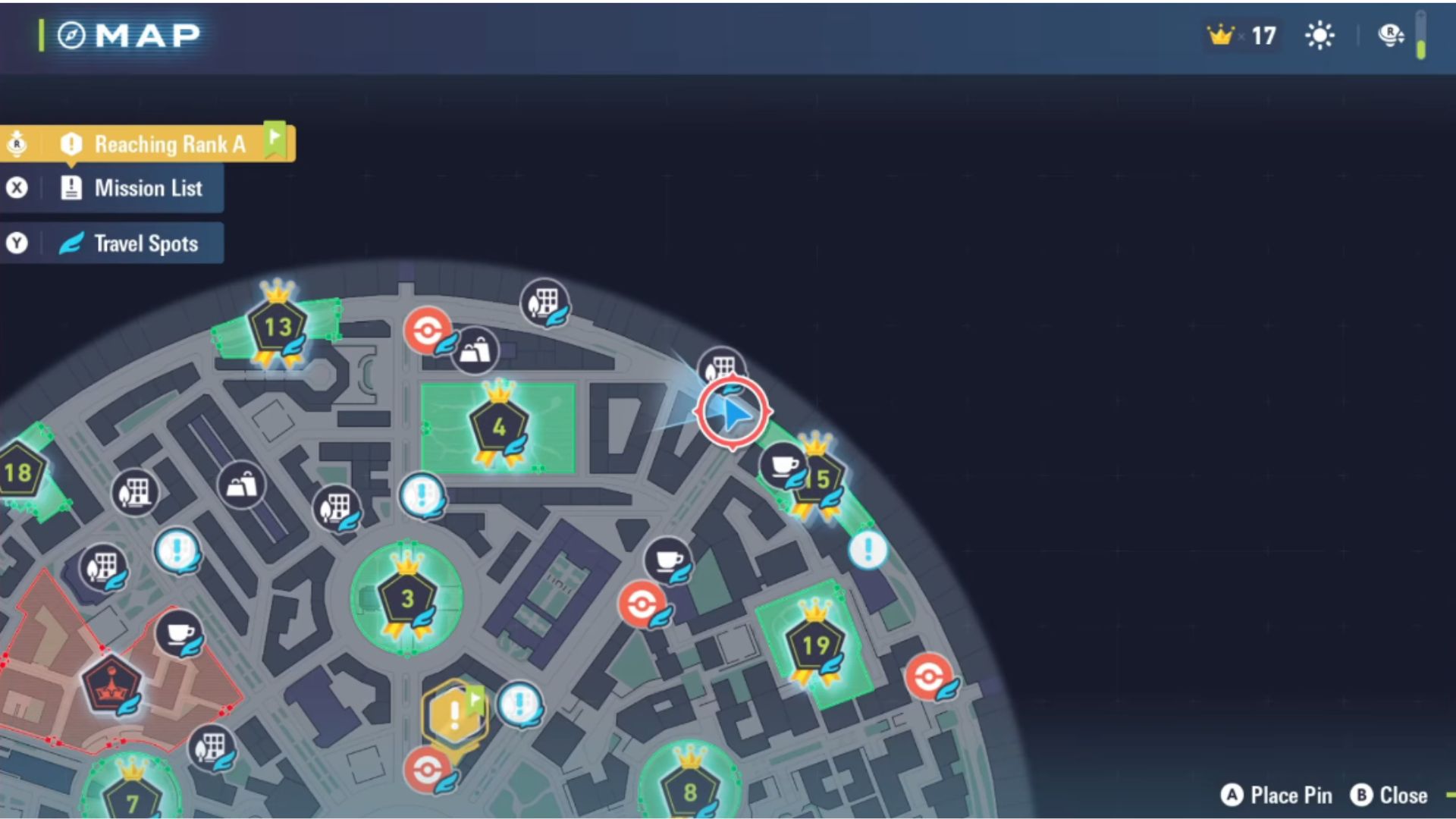 Find Cadena here (Source: The Pokemon Company | Quick Tips/YouTube)