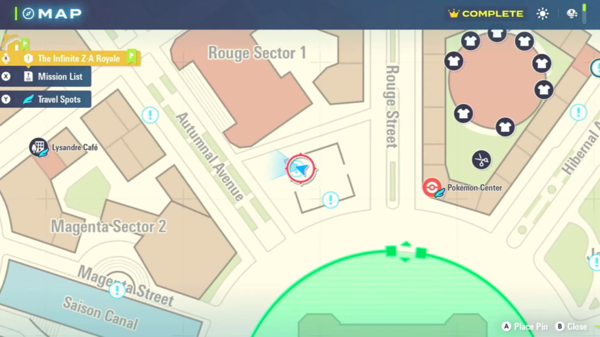 Head to this location (Source: The Pokemon Company | Ape Knight Gaming/YouTube)