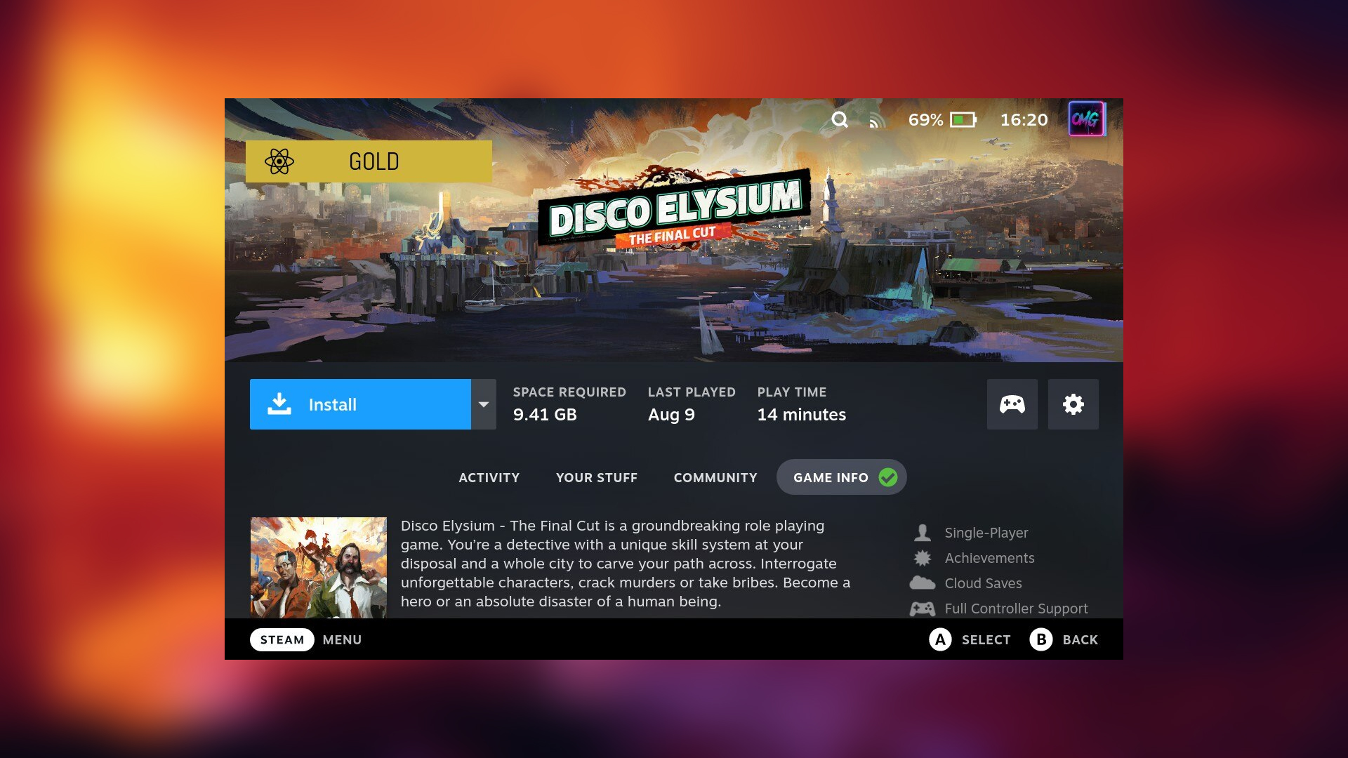 Proton DB in action (Image via Proton DB)
