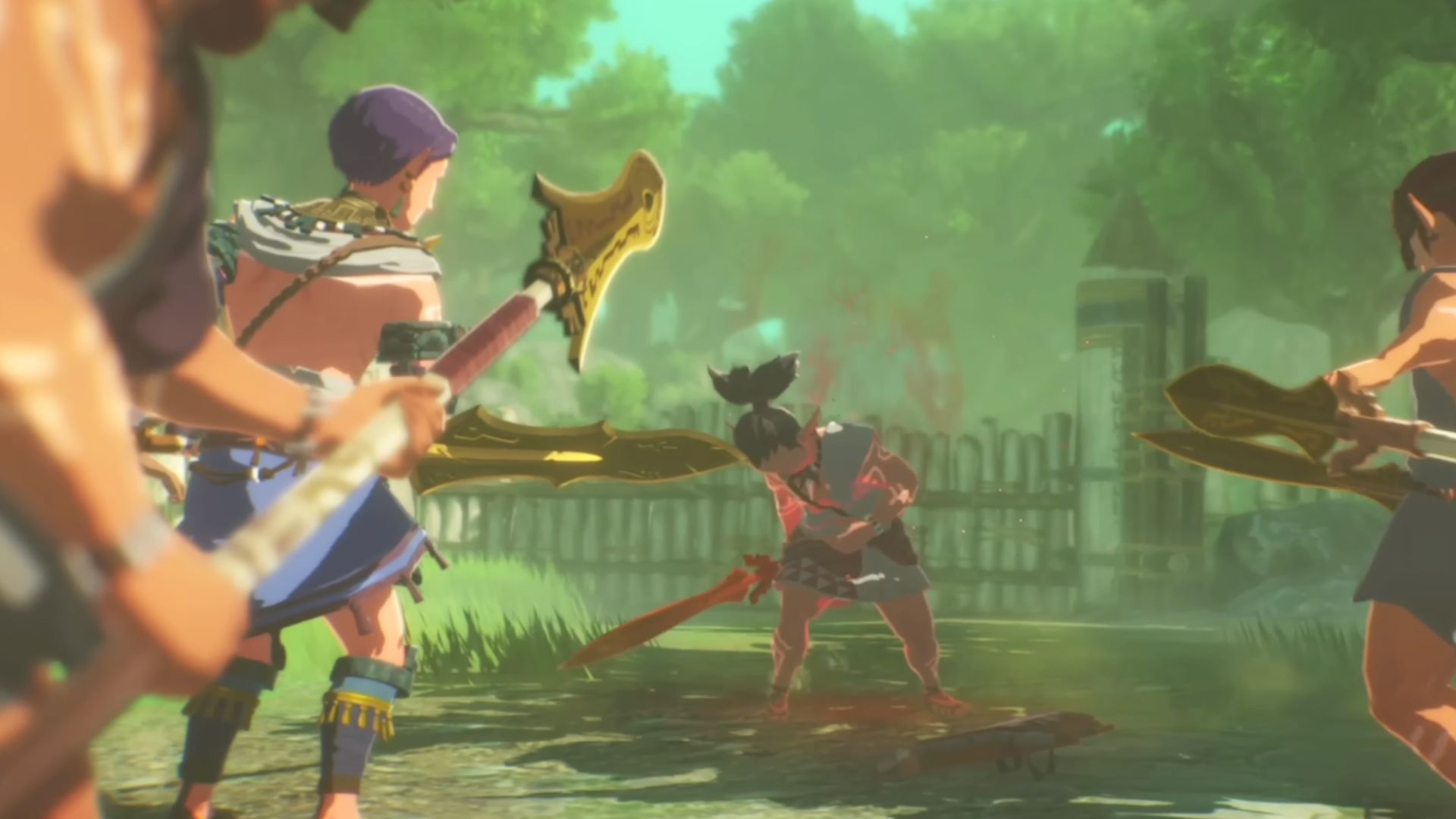 You will learn to use the Flame Emitter and Time Bomb. (Image via Nintendo, Koei Tecmo)