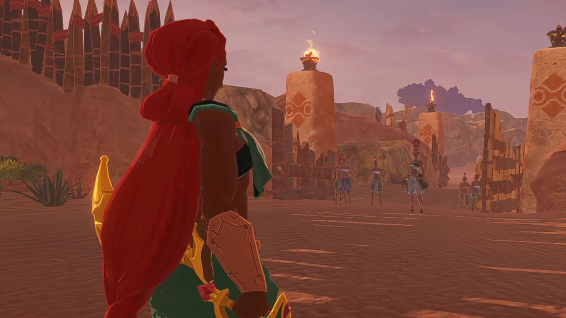 Your first goal is to capture the eastern outpost. (Image via Nintendo | Koei Tecmo)