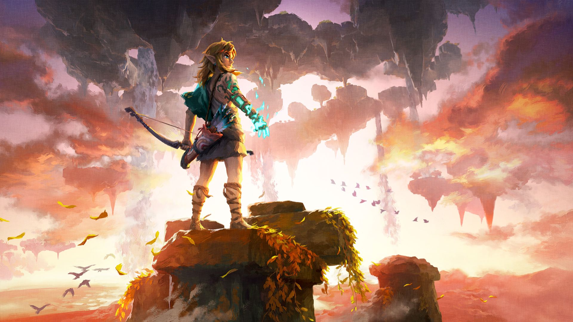 Link in The Legend of Zelda Tears of the Kingdom (Image via Nintendo)