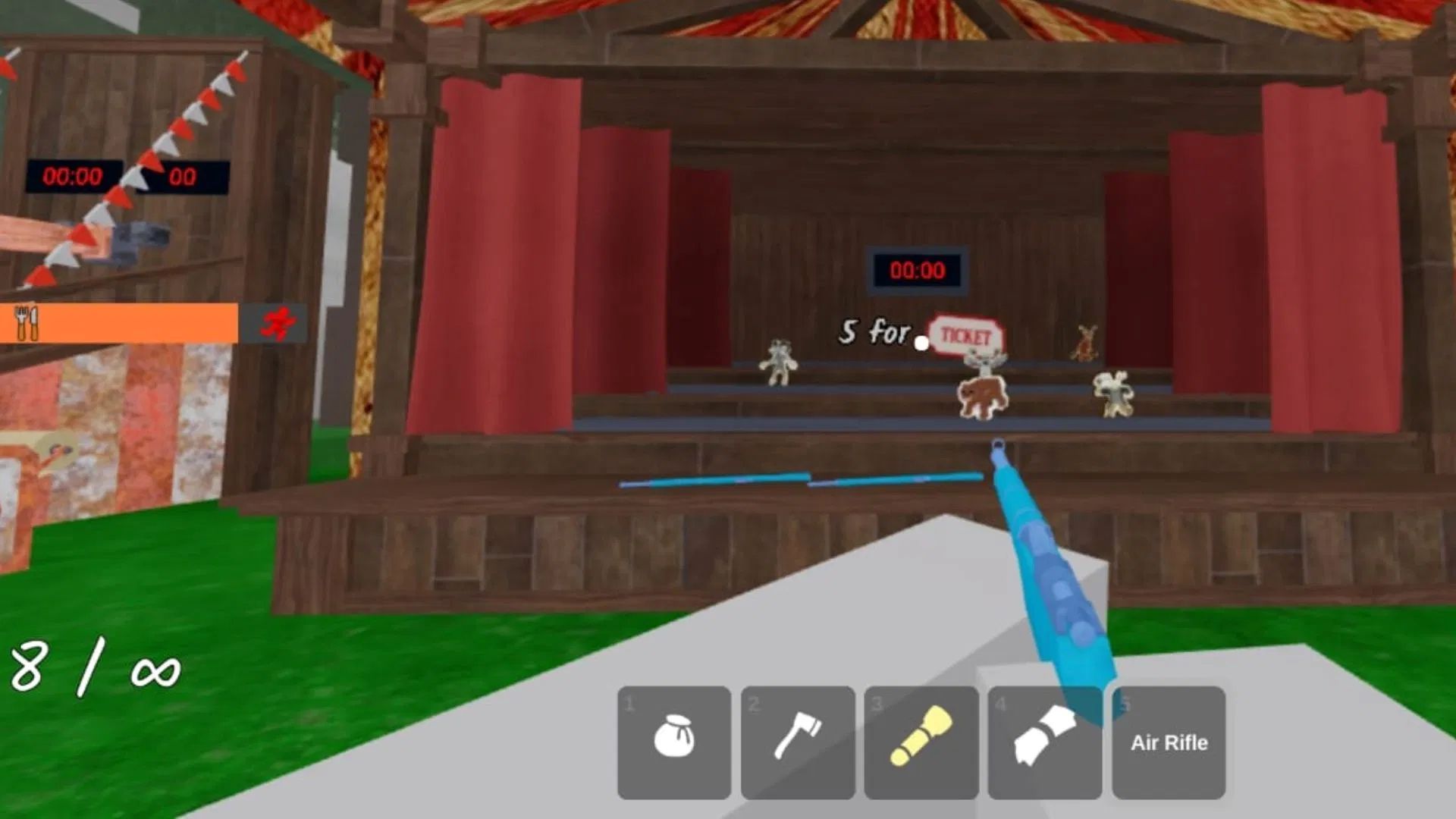 Channel your inner child and play some carnival games (Image via Roblox Corporation)