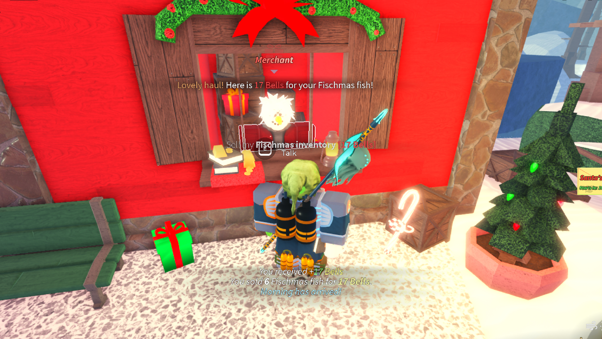 How To Get Bells During Fischmas 2025 Deltia #39 s Gaming