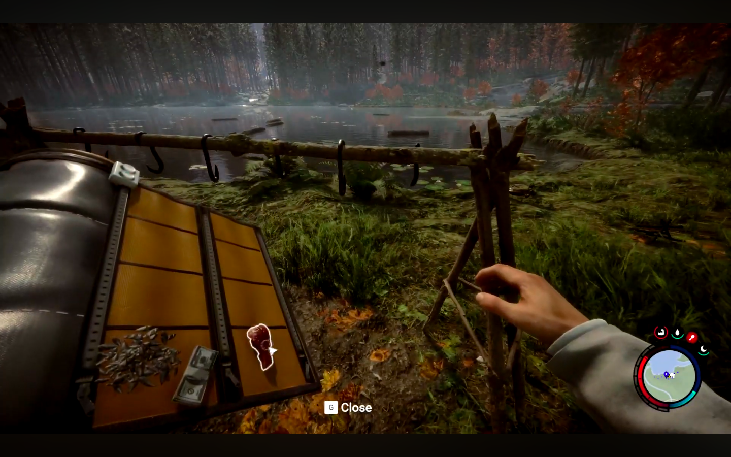 Sons of the Forest: How To Make Drying Rack - Deltia's Gaming