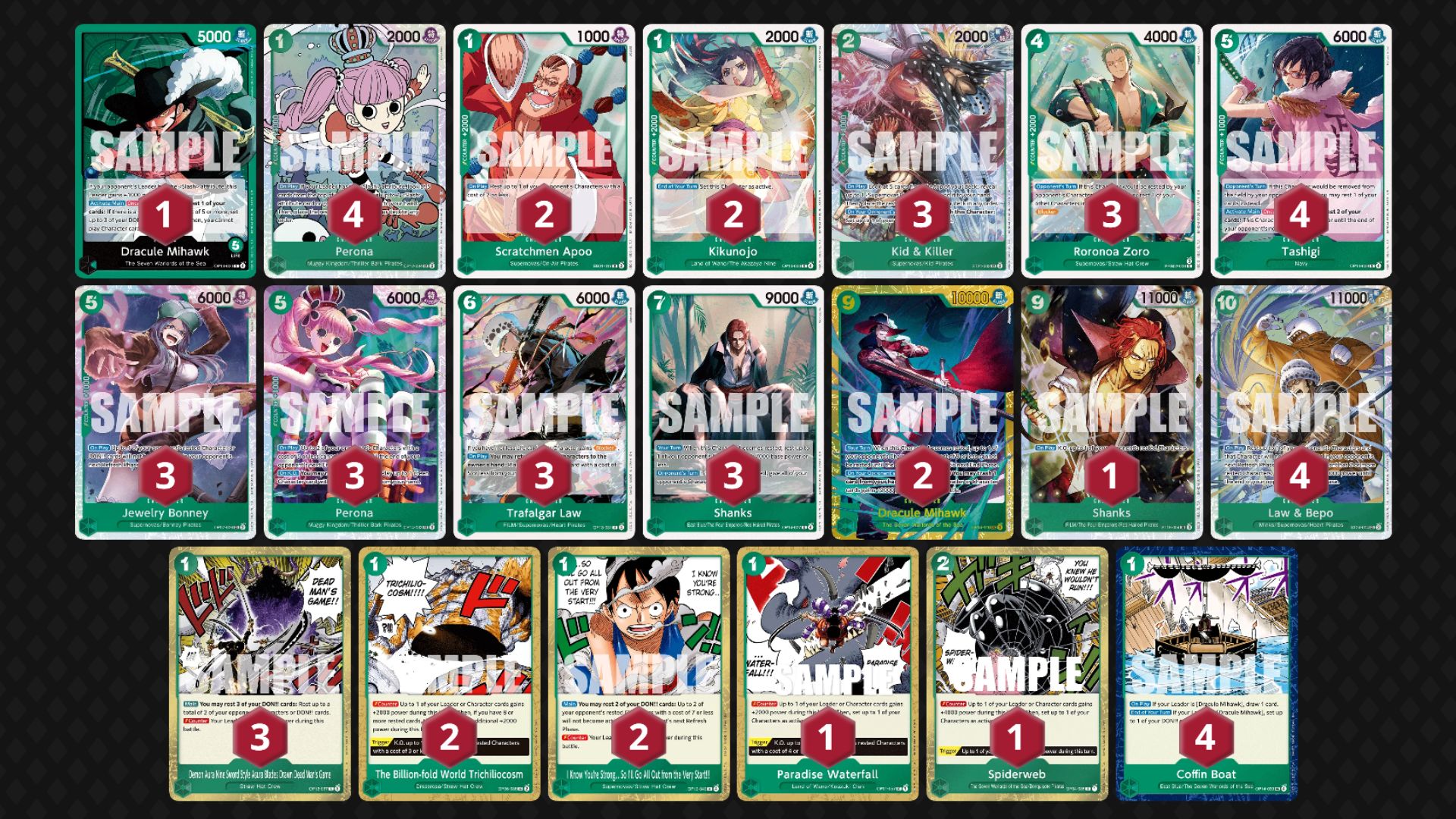 One Piece TCG: Green Dracule Mihawk Deck Guide - Deltia's Gaming