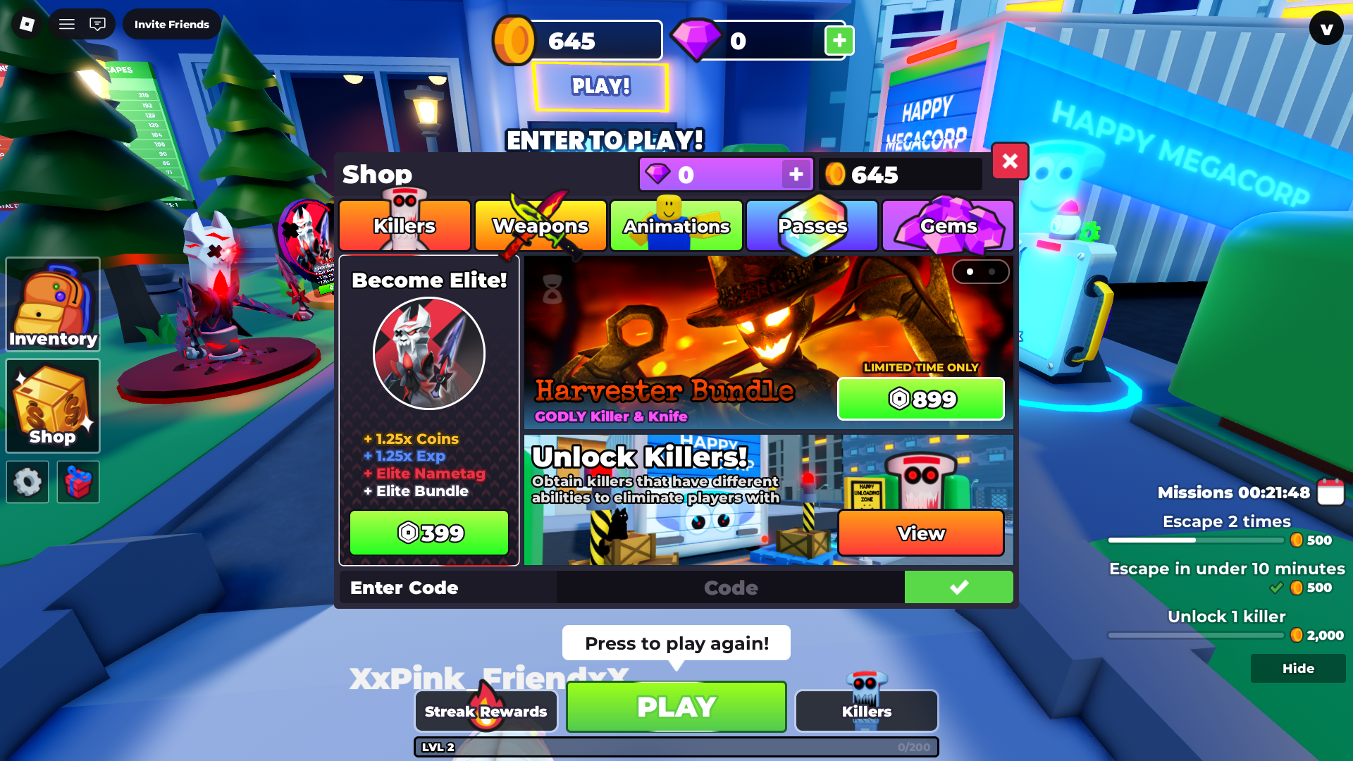 HAPPY Codes March 2026 Deltia S Gaming Desktop Screenshot 2026.03.06 19.11.44.05 