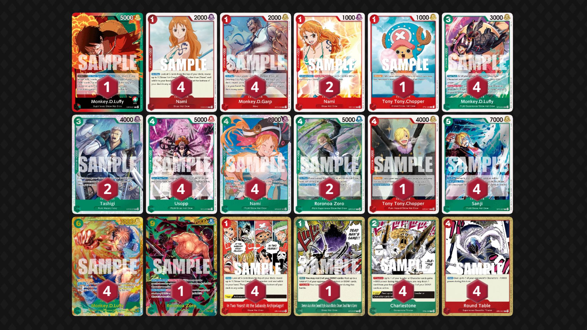 One Piece TCG: Red/Green Monkey.D.Luffy Deck Guide - Deltia's Gaming One Piece TCG: Red/Green Monkey.D.Luffy Deck Guide - Deltia's Gaming