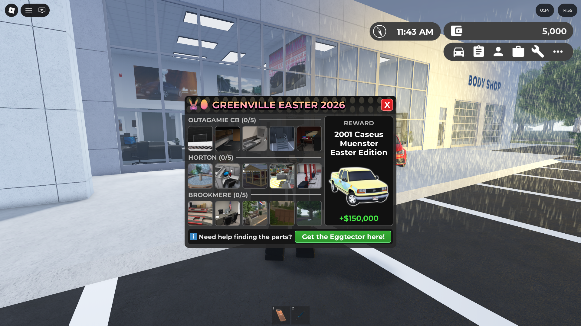 Greenville Easter 2026 All Car Parts Location Deltia S Gaming Desktop Screenshot 2026.04.10 14.00.01.93 