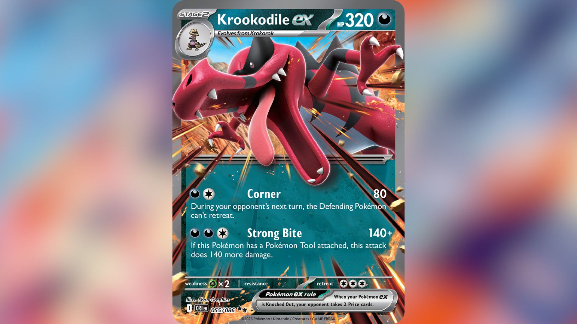 target pokemon card preorder Pokemon Sword and Shield Shiny Krookodile 6IV-EV Trained – Pokemon4Ever main image 0
